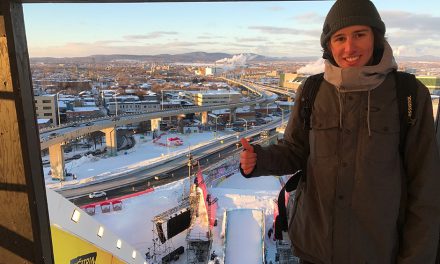 Hugo Laugier à la Jamboree : Coupe du Monde de Slopestyle au Québec