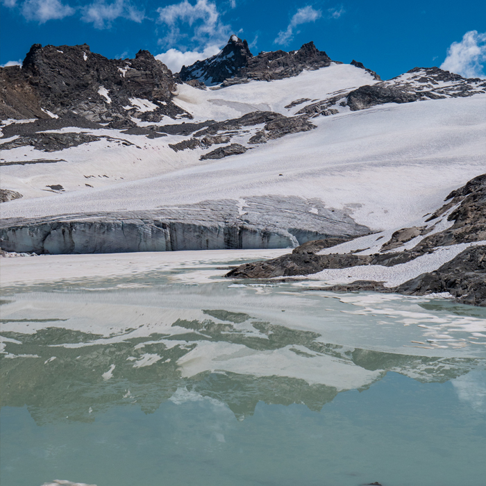 Le glacier du Grand Méan 