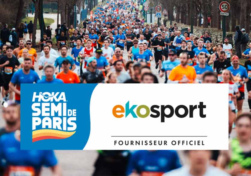 Ekosport, fournisseur officiel du Hoka Semi de Paris !