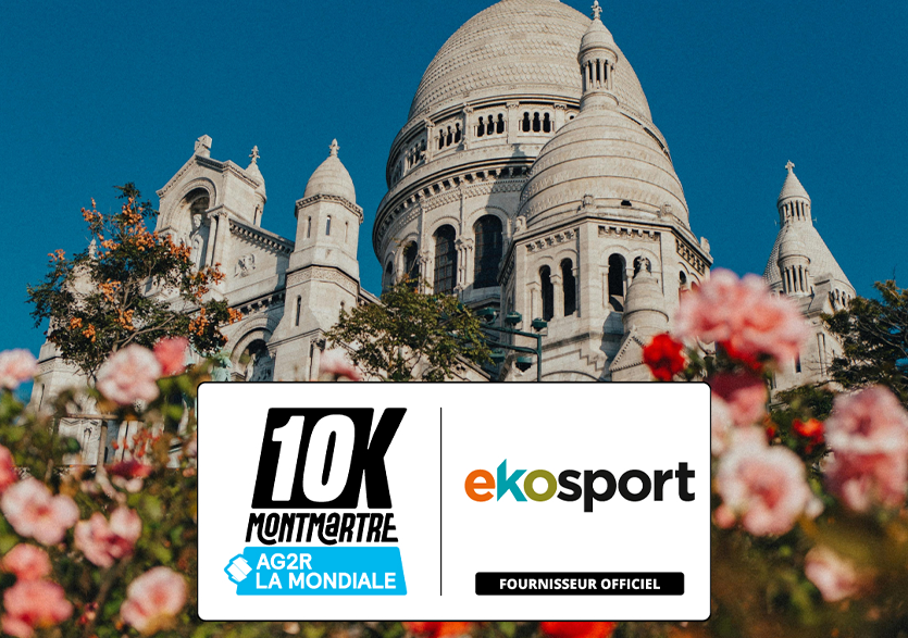 Ekosport, fournisseur officiel du 10km de Montmartre !