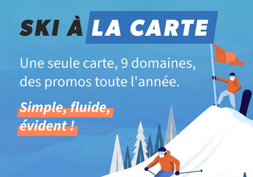 Ski à la Carte : comme un télépéage mais sur les pistes
