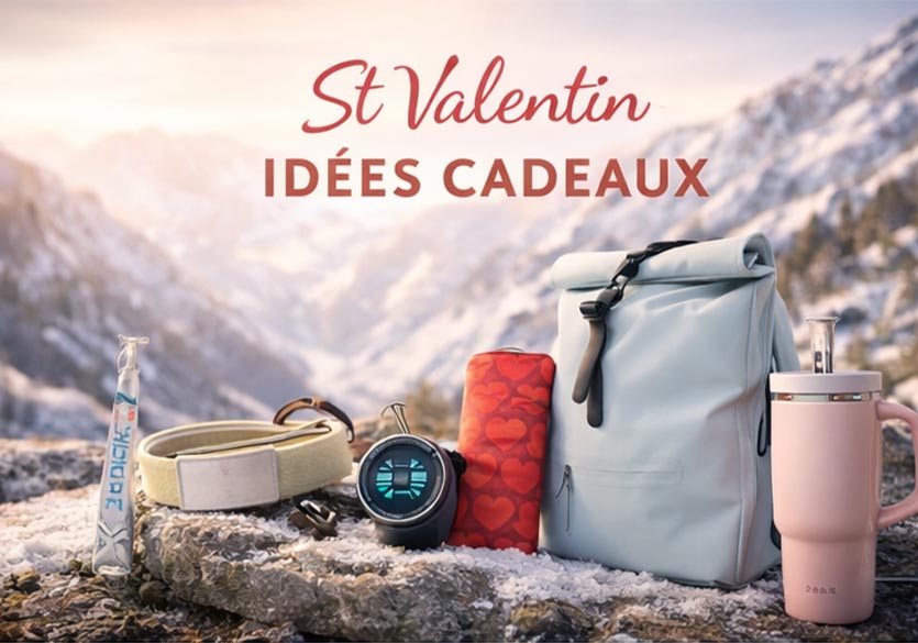 Idées cadeaux Saint-Valentin : sélection d’accessoires Ekosport