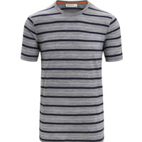 t-shirt quotidien Wave style rayé