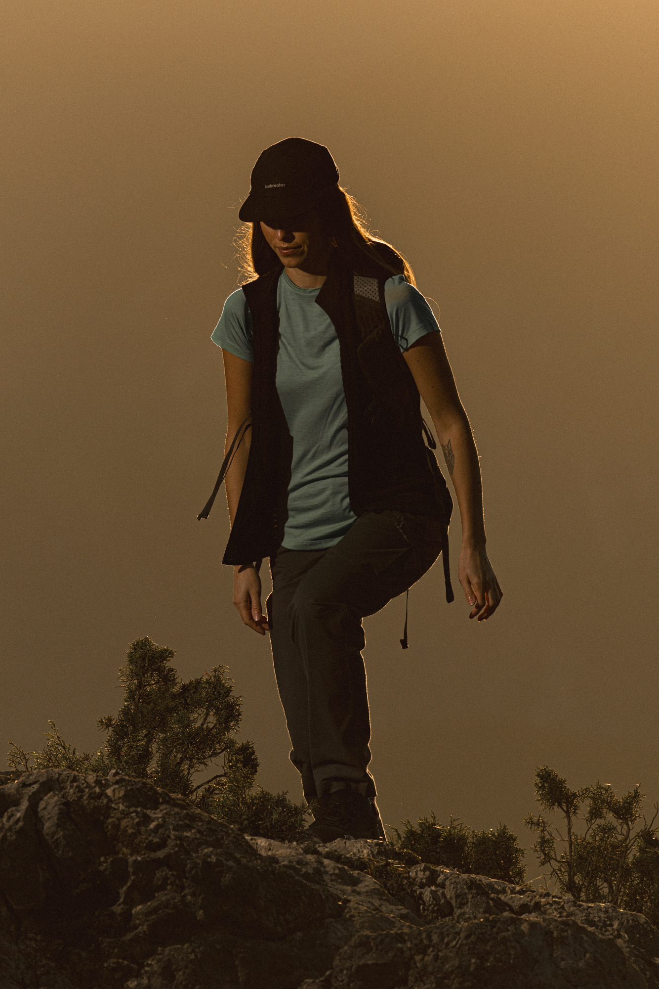 t-shirt Icebreaker Cool Lite Sphere randonnée femme