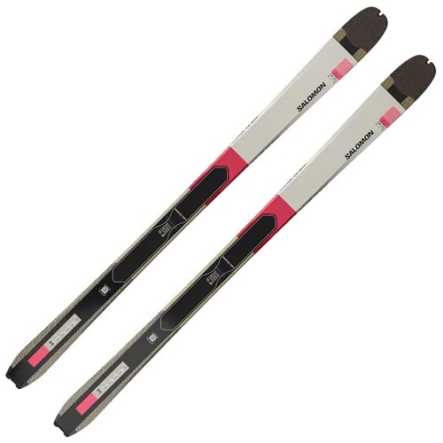 ski de randonnée Salomon MTN 86 Carbon précision neige dure