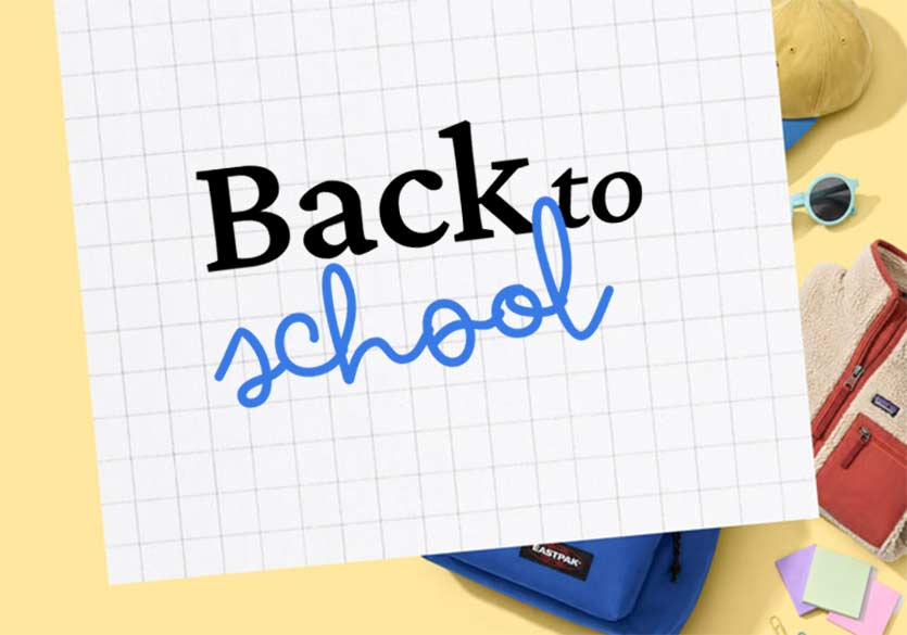 Back to School : les indispensables pour la rentrée