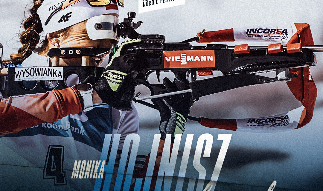 Monika Hojnisz, biathlète polonaise