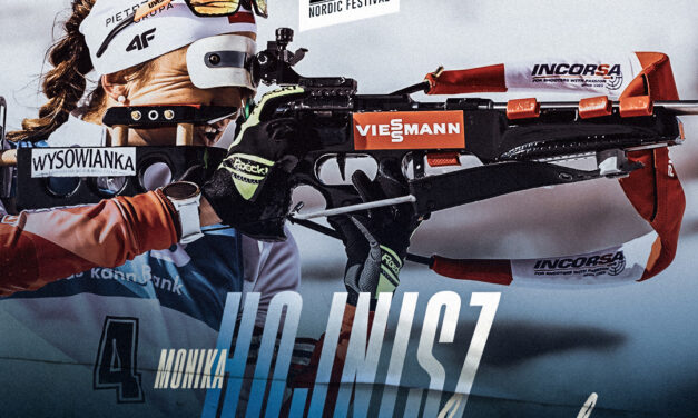 Monika Hojnisz, biathlète polonaise