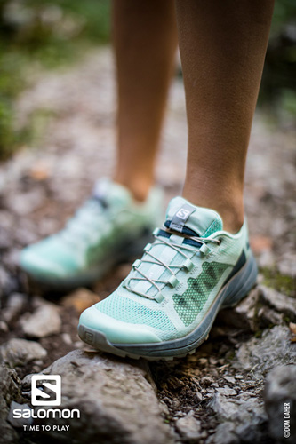 Chaussure trail XA elevate bleu clair