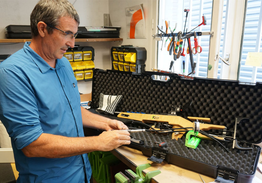 Quelle carabine pour biathlon Kiwi Précision utiliser ?